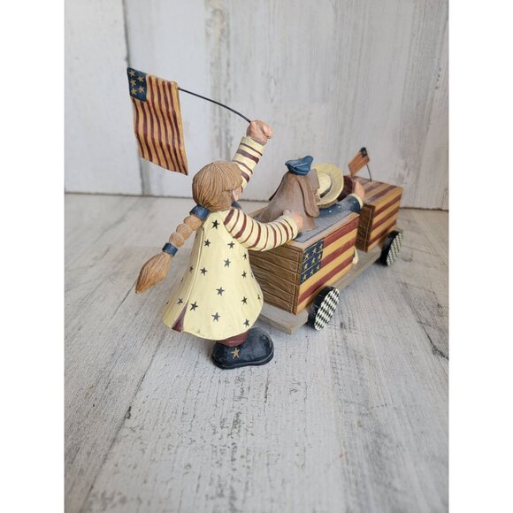 Williraye Star spangled banner derby USA July figure - Picture 3 of 7